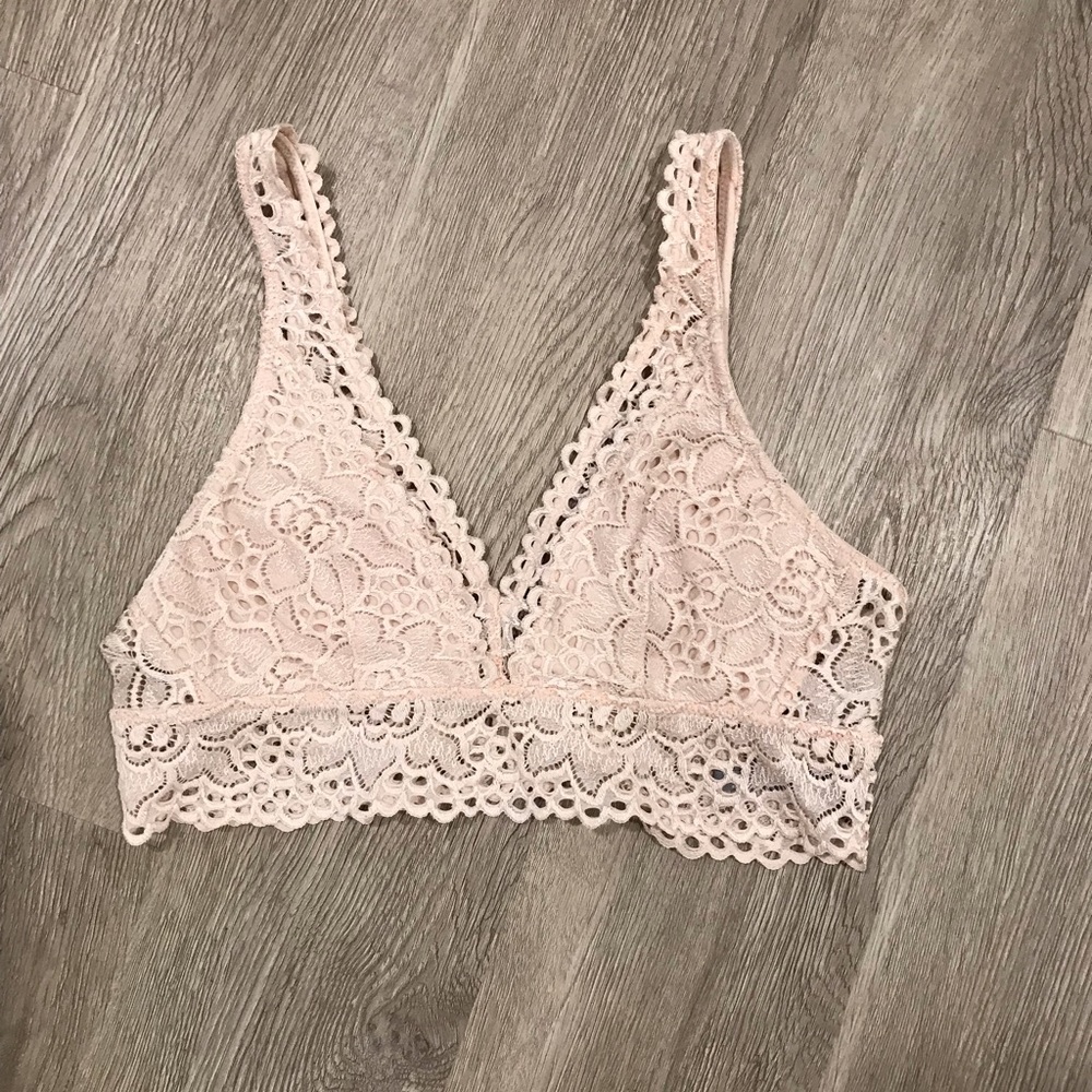 Aerie Light Pink Bralette